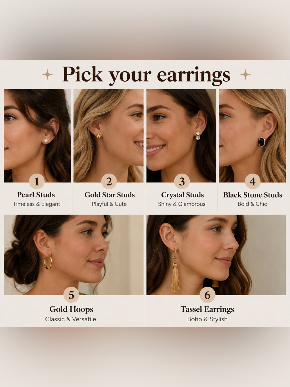 Fashion Earrings- Buyers Choice!